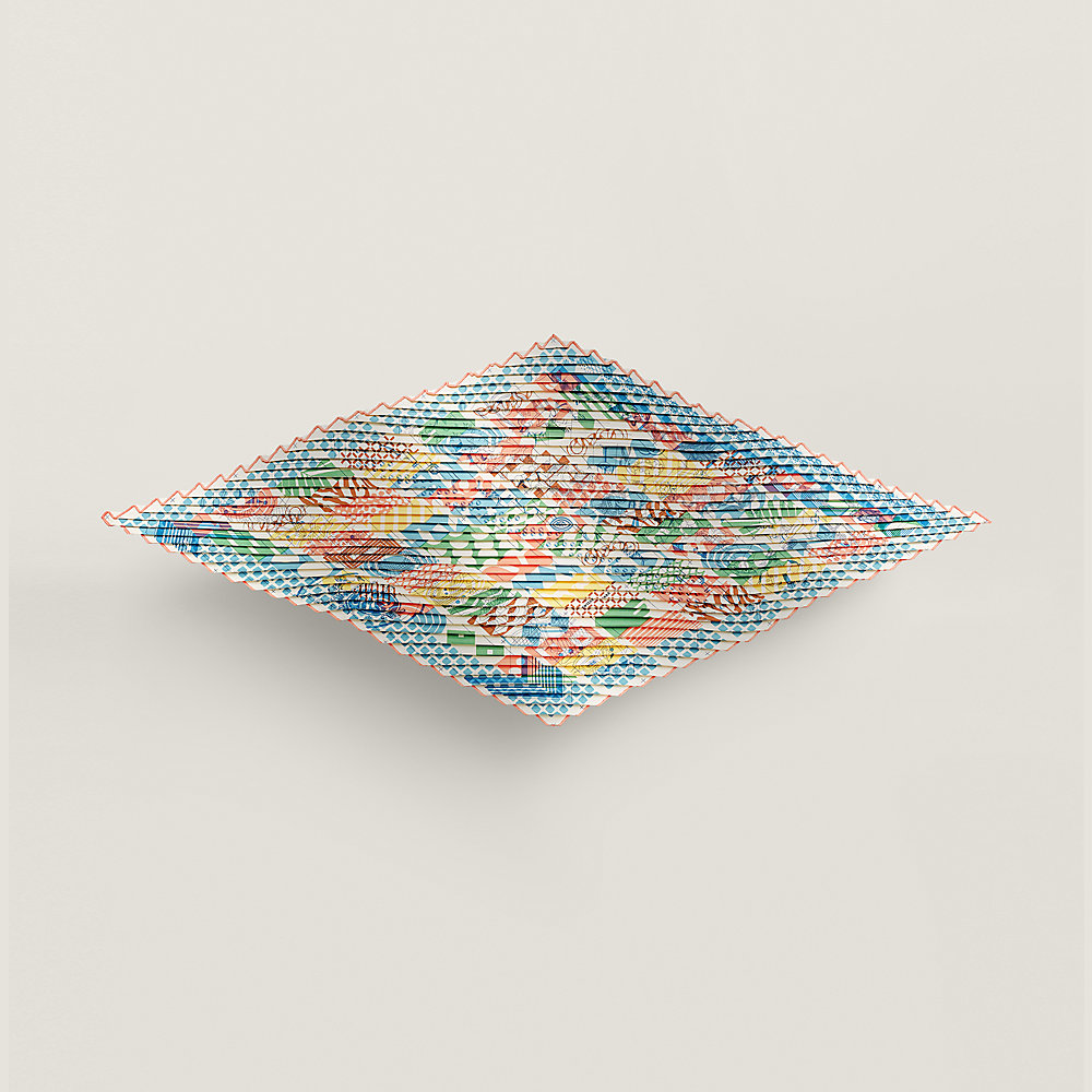 Twilly au Bloc 90百褶方巾| Hermès 愛馬仕台灣地區官網 Twilly au Bloc 90百褶方巾| Hermès 愛馬仕台灣地區官網